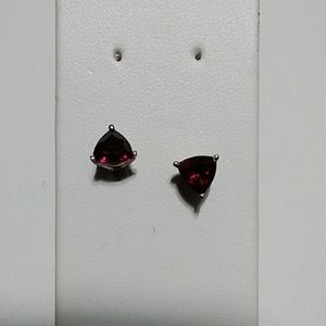 Rhodolite Garnet Earrings